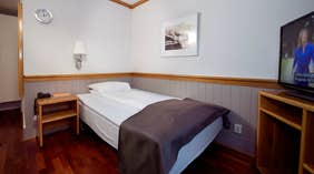 Modern and well-equipped single room at With Hotel in Tromso