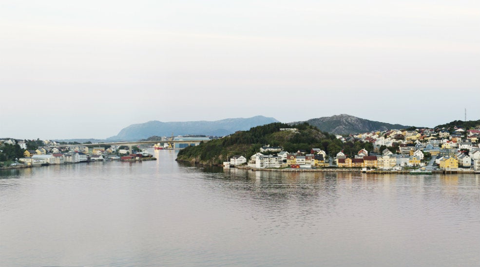 The perfect location by the ocean at Quality Grand Hotel in Kristiansund