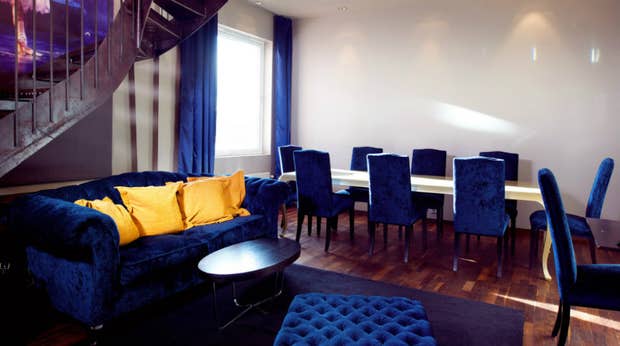 Signature suite at Folketeateret Hotel in Oslo