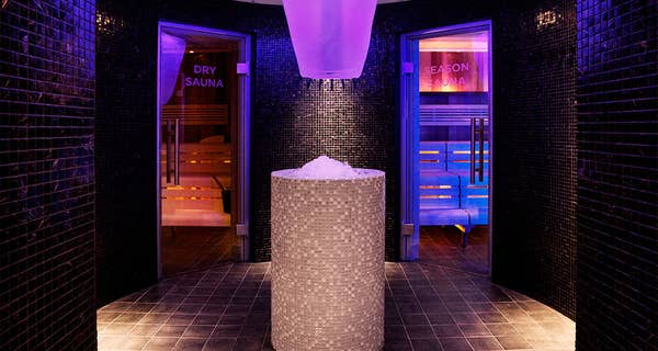 Modern and relaxing spa at Sense Hotel in Lulea