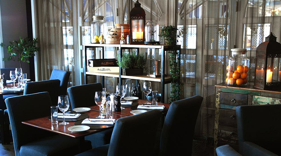 The first-class Kitchen & Table restaurant at Tyholmen Hotel in Arendal