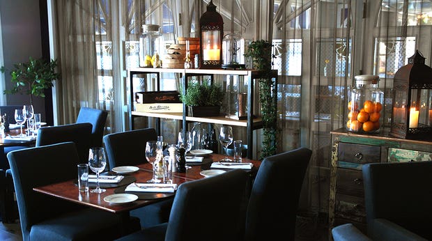The first-class Kitchen & Table restaurant at Tyholmen Hotel in Arendal