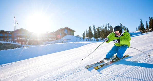 Take advantage of the first-class Norrefjell skiing facilities at Norrefjell Ski & Spa Hotel in Norrefjell