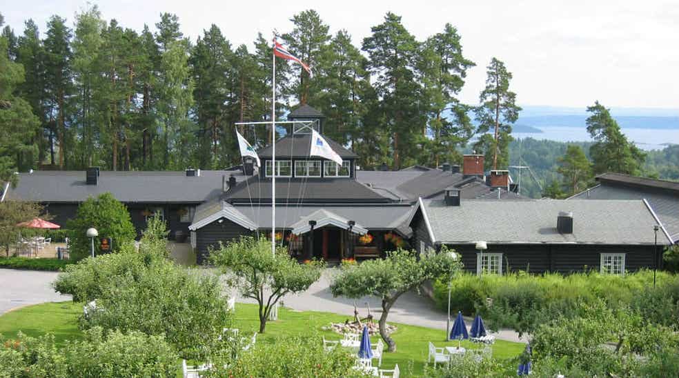 The perfect location with a stunning view of the Oslofjord at Quality Leangkollen Hotel in Asker